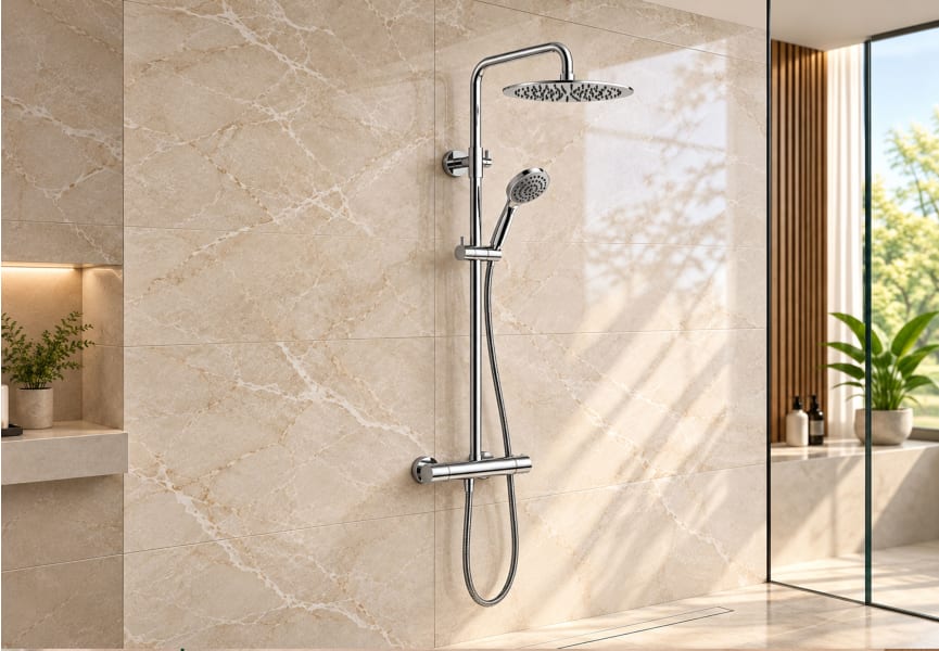 Columna de ducha y baño Flat Tres ambiente 3