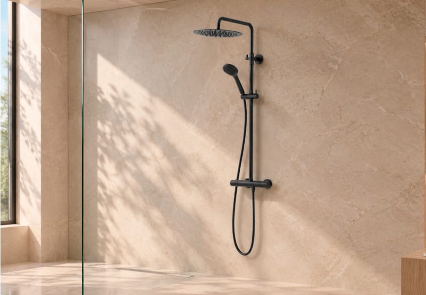Columna de ducha y baño Flat Tres ambiente 2