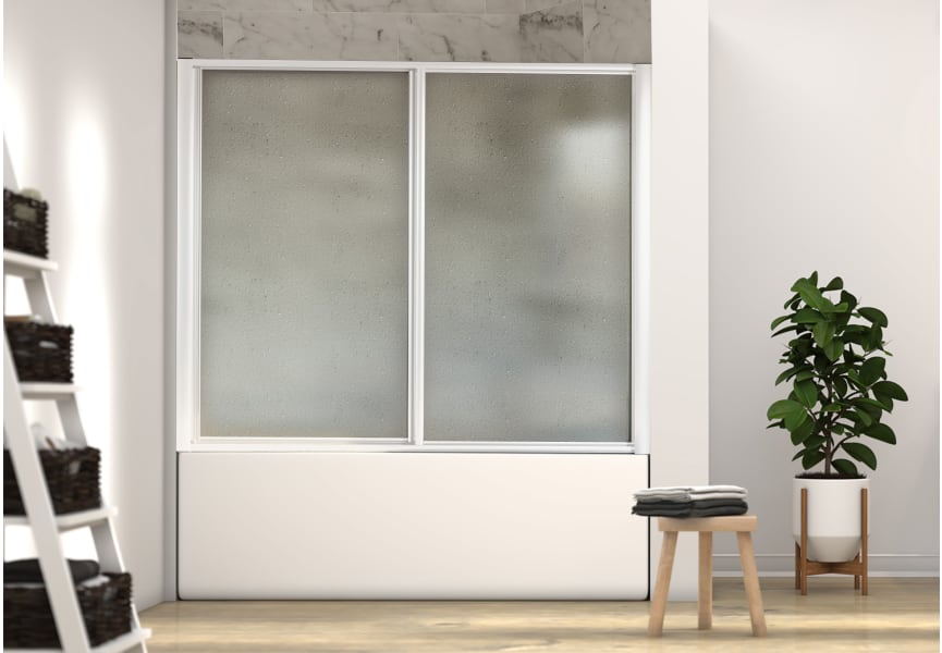 Mampara de bañera acrílica a medida Lucca principal 2