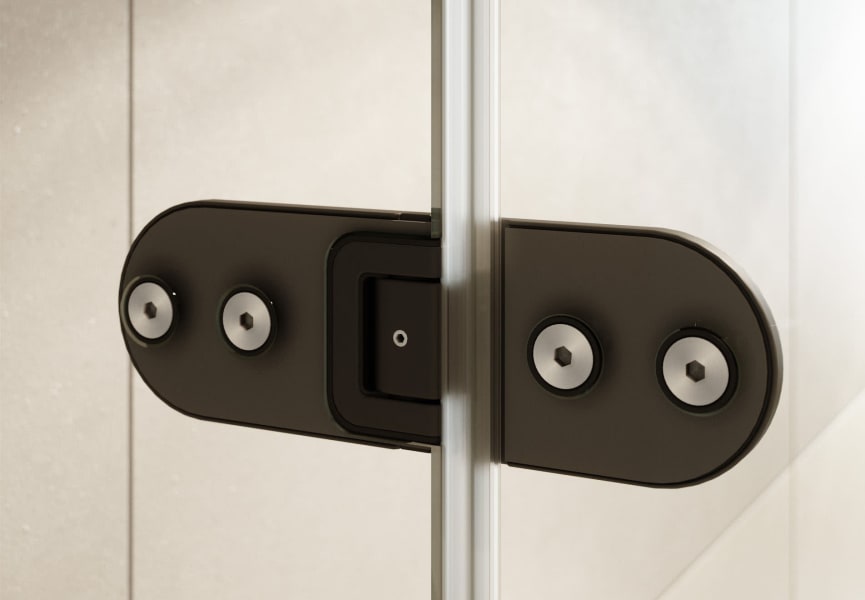 Mampara de ducha Galilea (GA-216) Profiltek detalle 3