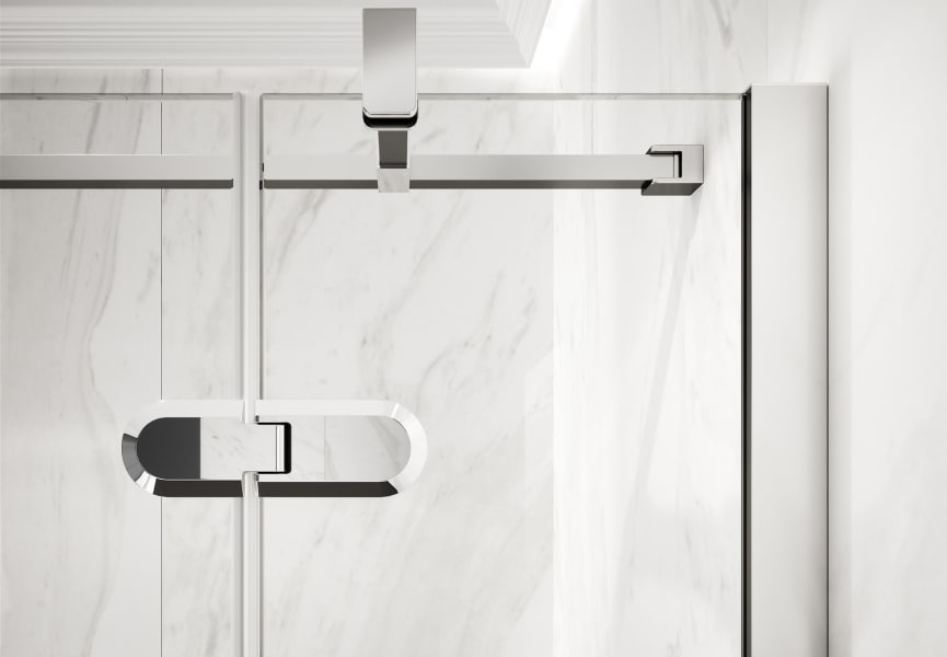 Mampara de ducha Galilea (GA-216) Profiltek detalle 1