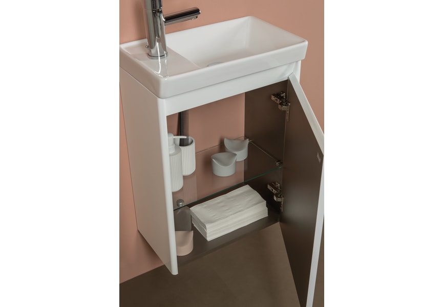 Conjunto completo mueble de baño fondo reducido 27,5 cm Enjoy Royo detalle 3