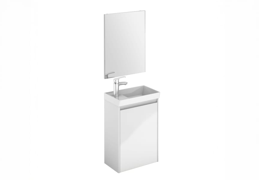 Conjunto completo mueble de baño fondo reducido 27,5 cm Enjoy Royo 3D 9