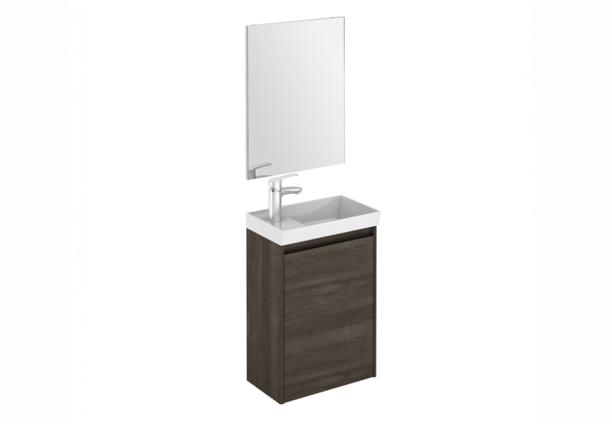 Conjunto completo mueble de baño fondo reducido 27,5 cm Enjoy Royo principal 2