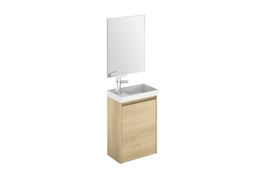 Conjunto completo mueble de baño fondo reducido 27,5 cm Enjoy Royo 3D 11