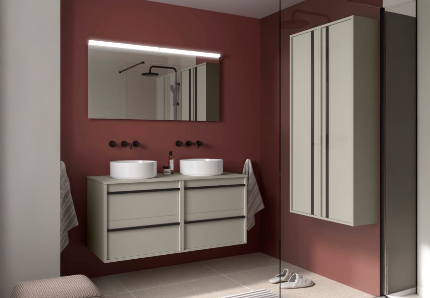 Mueble de baño con encimera de madera Attila Salgar principal 8