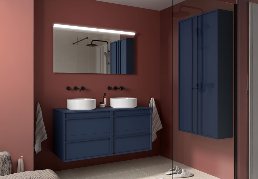 Mueble de baño con encimera de madera Attila Salgar principal 6