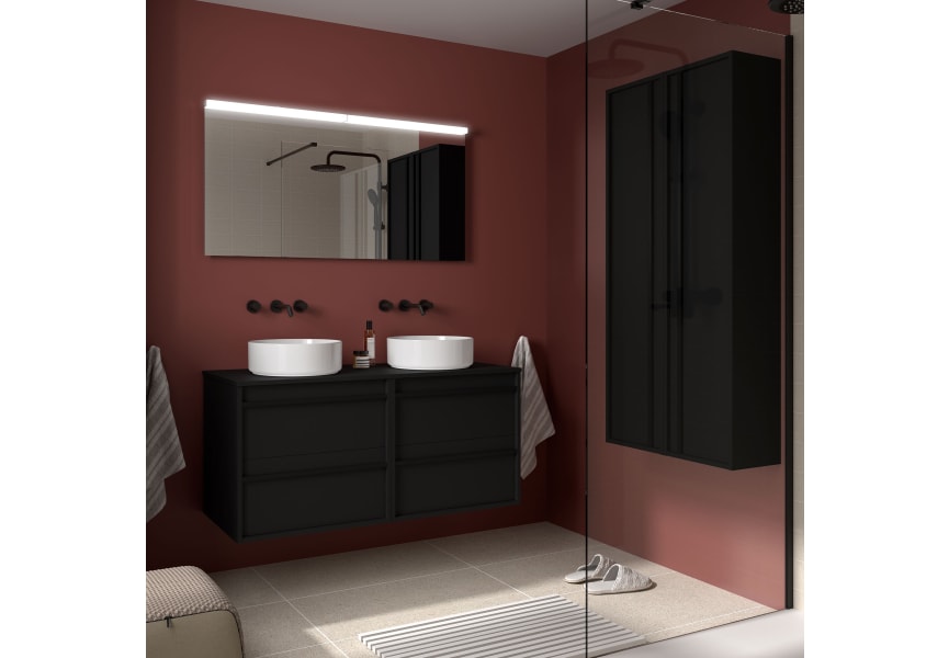 Mueble de baño con encimera de madera Attila Salgar principal 5