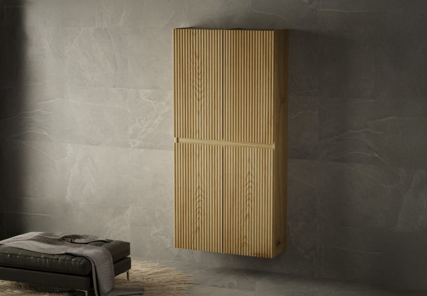 Armario doble 4 puertas madera maciza Alpes Bruntec principal 0