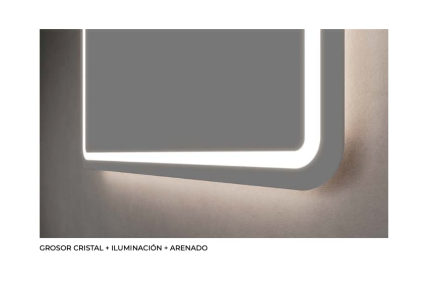 Espejo de baño con luz LED Austria Ledimex detalle 6