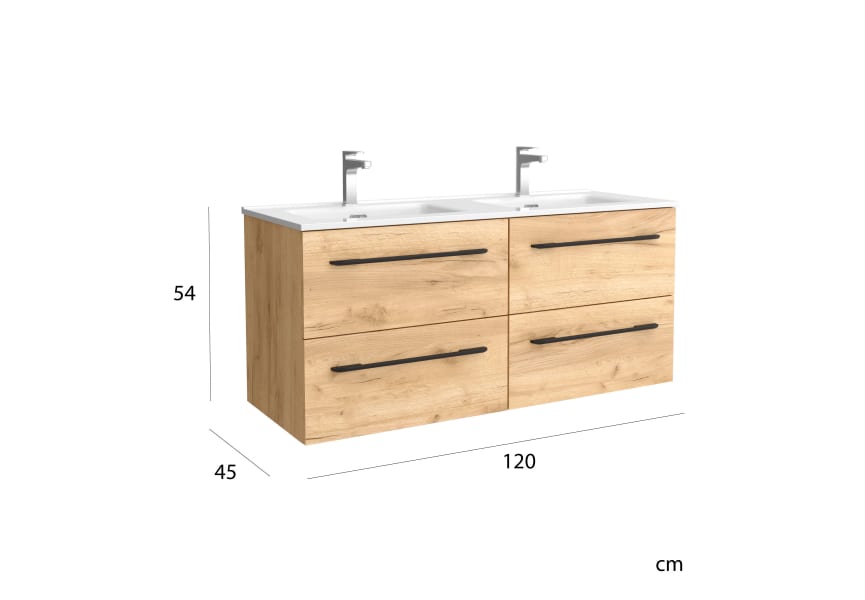 Conjunto mueble de baño Morai Salgar detalle 3