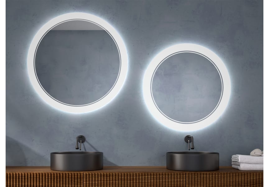 Espejo de baño con luz LED Lampedusa Eurobath principal 0