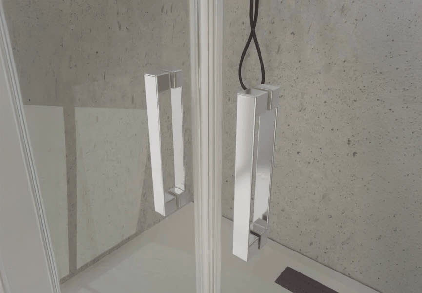 Mampara de ducha Bio Bruntec detalle 2