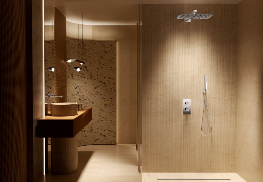 Conjunto de ducha empotrado Toscana Imex ambiente 8