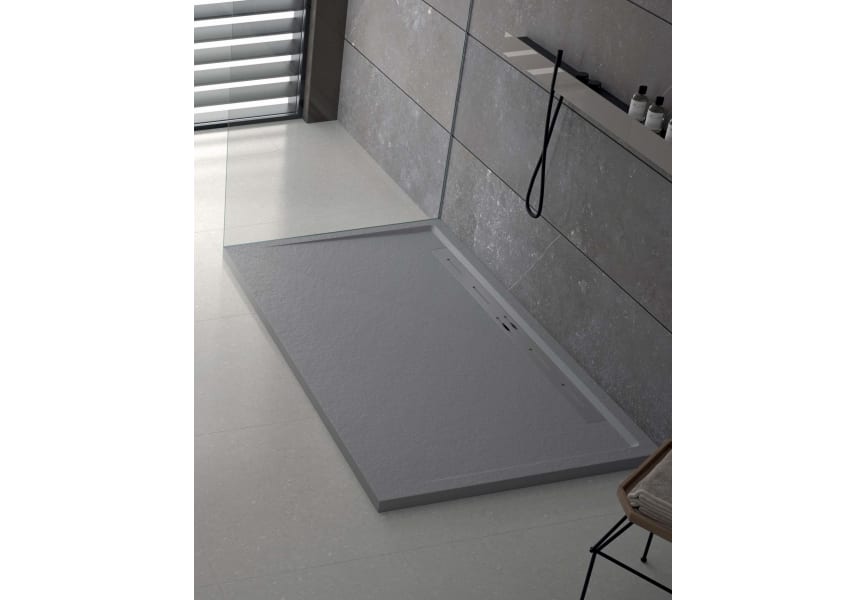 Plato de ducha de resina Canto Lateral Doccia ambiente 8