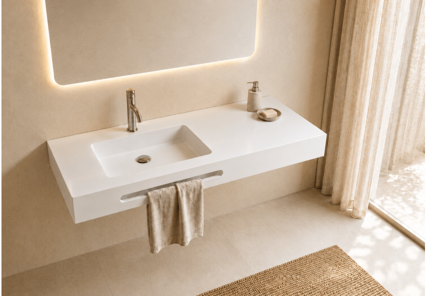Lavabo suspendido Ideal Bruntec principal 0