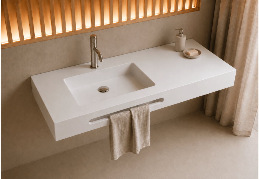 Lavabo suspendido Ideal Bruntec principal 1
