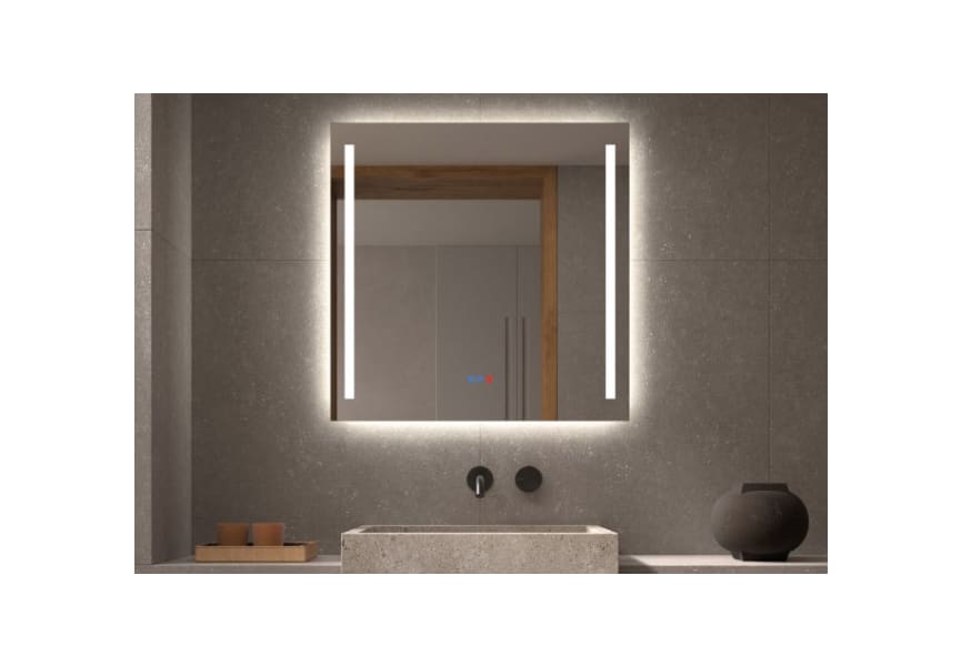 Espejo de baño con luz LED Liberty Bruntec principal 0