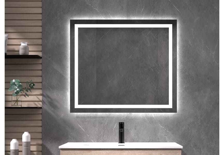 Espejo de baño con luz LED Cíes Eurobath principal 0