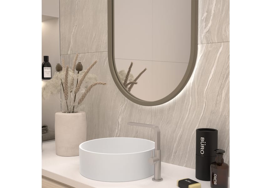 Espejo de baño con luz LED Córcega de Eurobath detalle 12