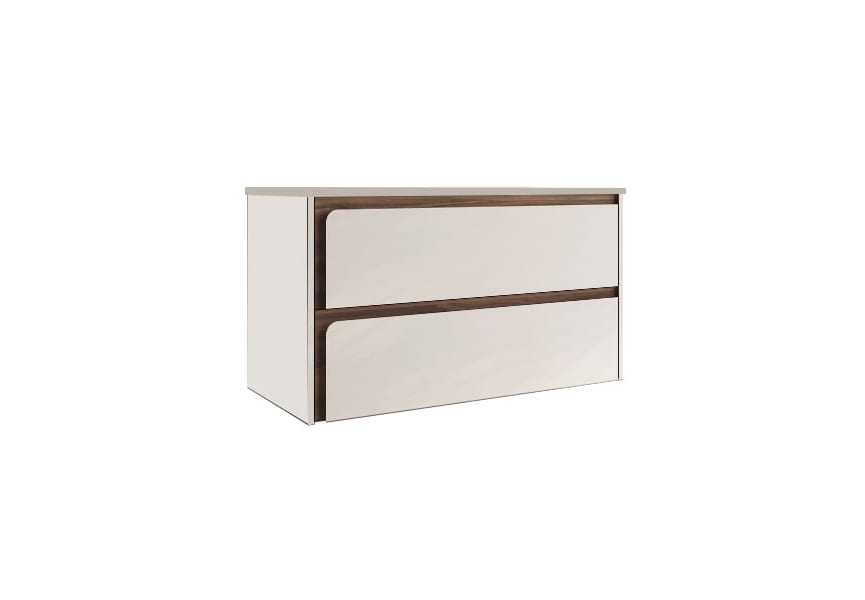 Mueble de baño con encimera de madera Indico Viso principal 6