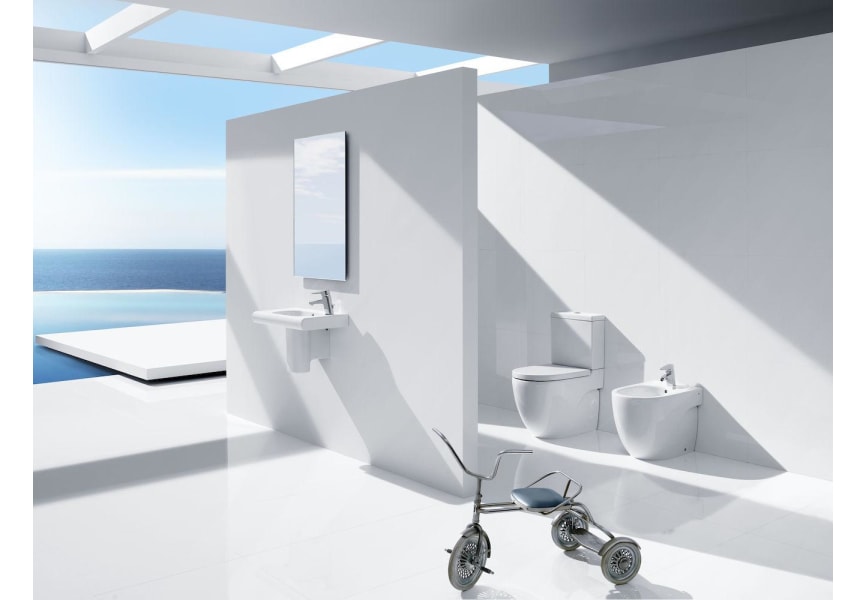 Inodoro Rimless Meridian Roca ambiente 5