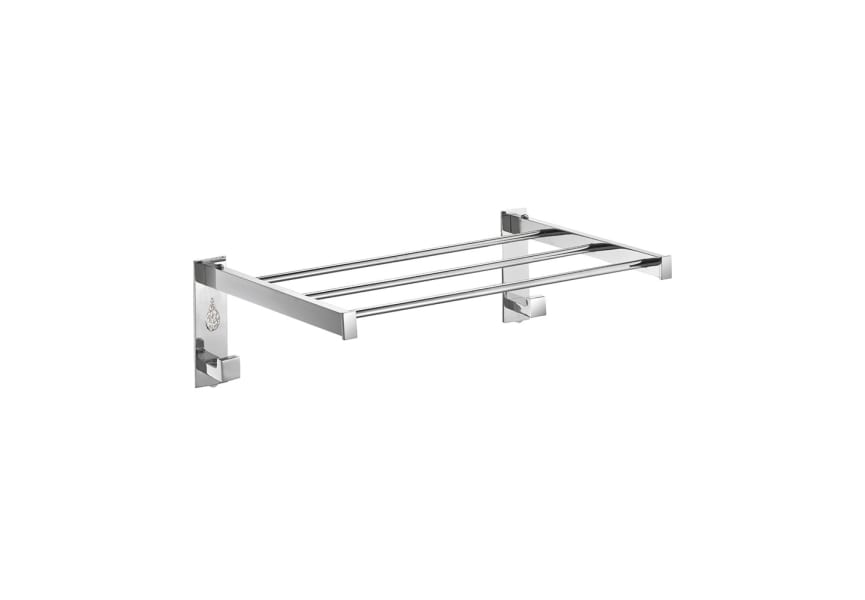 Toallero repisa de baño Glass Mediterránea del baño principal 0