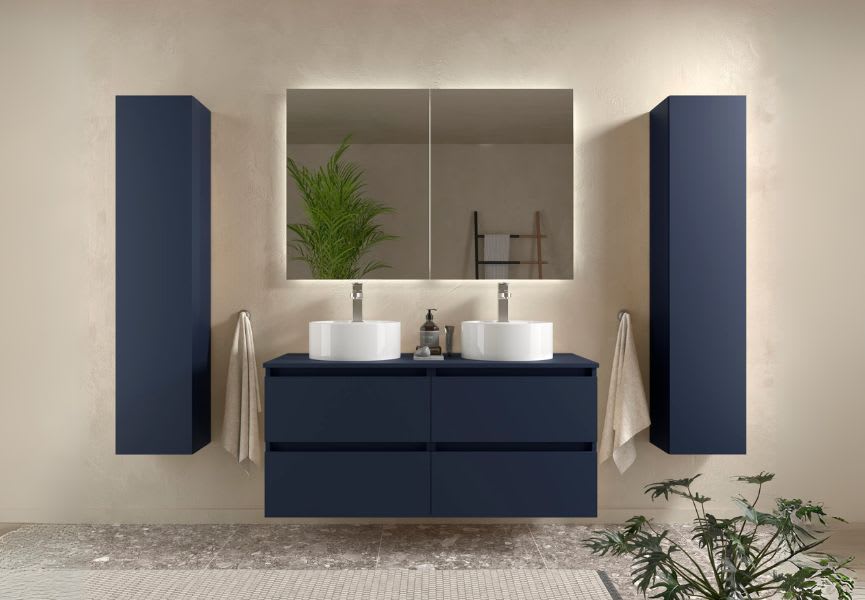 Mueble de baño para lavabo sobre encimera Bequia Salgar principal 4