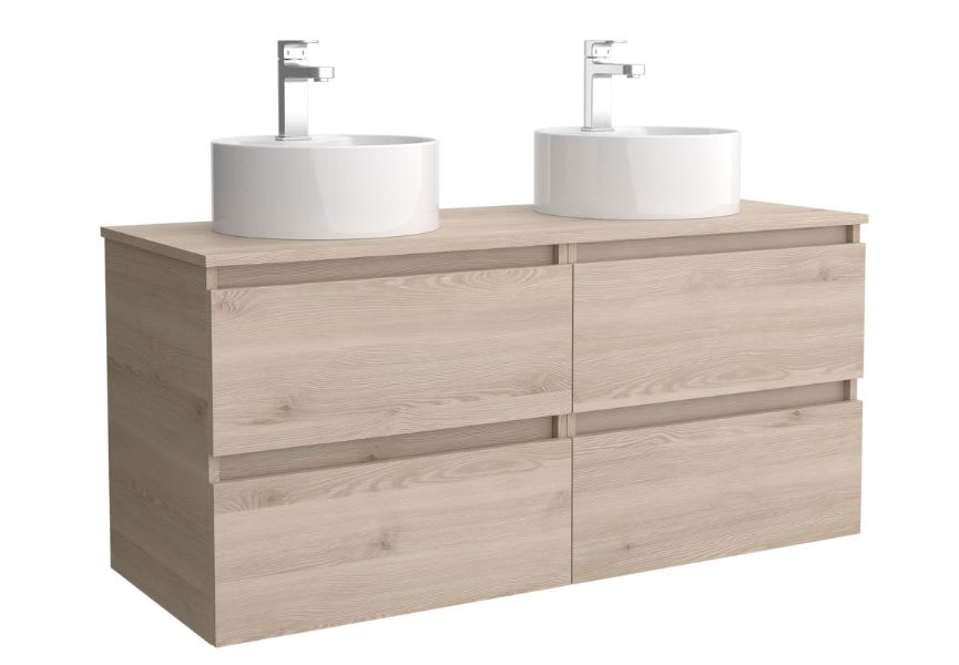 Mueble de baño para lavabo sobre encimera Bequia Salgar detalle 6