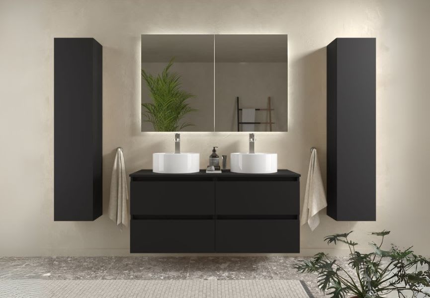 Mueble de baño para lavabo sobre encimera Bequia Salgar principal 3