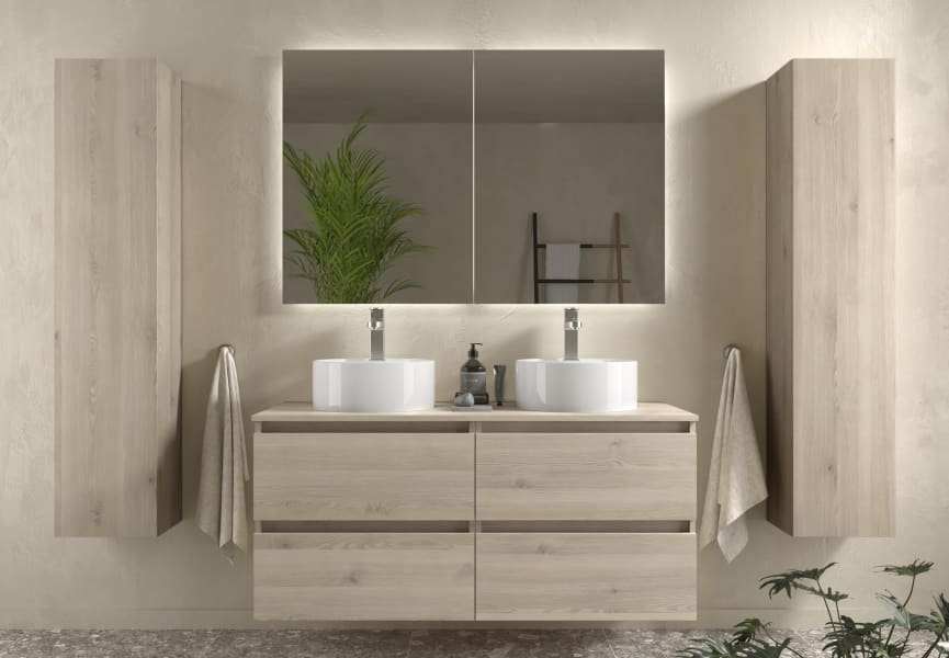 Mueble de baño para lavabo sobre encimera Bequia Salgar principal 5