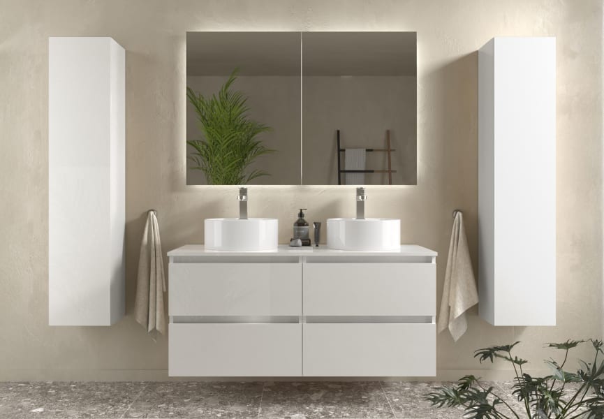 Mueble de baño para lavabo sobre encimera Bequia Salgar principal 2