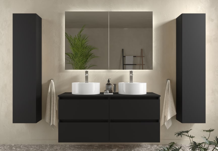Mueble de baño para lavabo sobre encimera Bequia Salgar principal 3