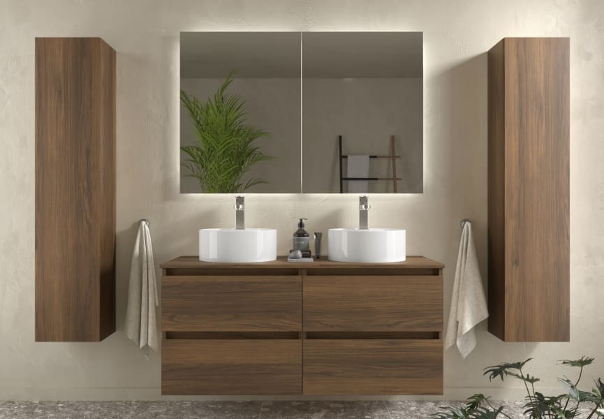 Mueble de baño para lavabo sobre encimera Bequia Salgar principal 1