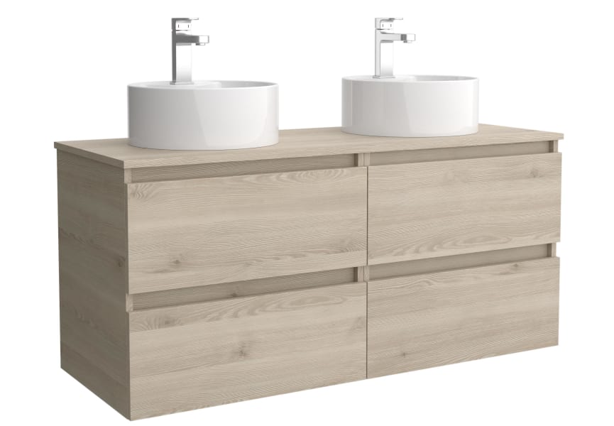 Mueble de baño para lavabo sobre encimera Bequia Salgar detalle 6