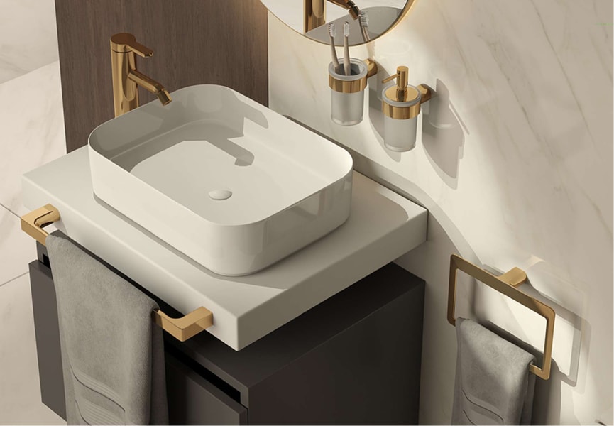 Toallero de baño Pirenei Gedy ambiente 8
