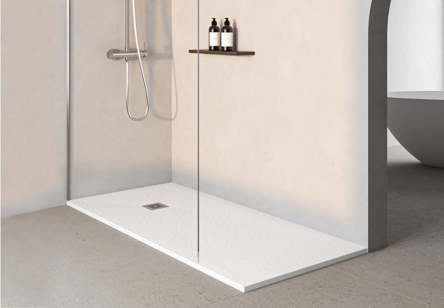Plato de ducha de resina Zenit de Bruntec principal 0