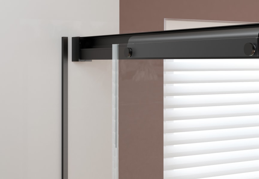 Mampara de ducha Musala Bruntec detalle 2