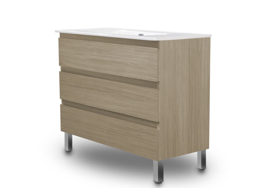 Mueble de baño color madera Vilma Bruntec principal 5