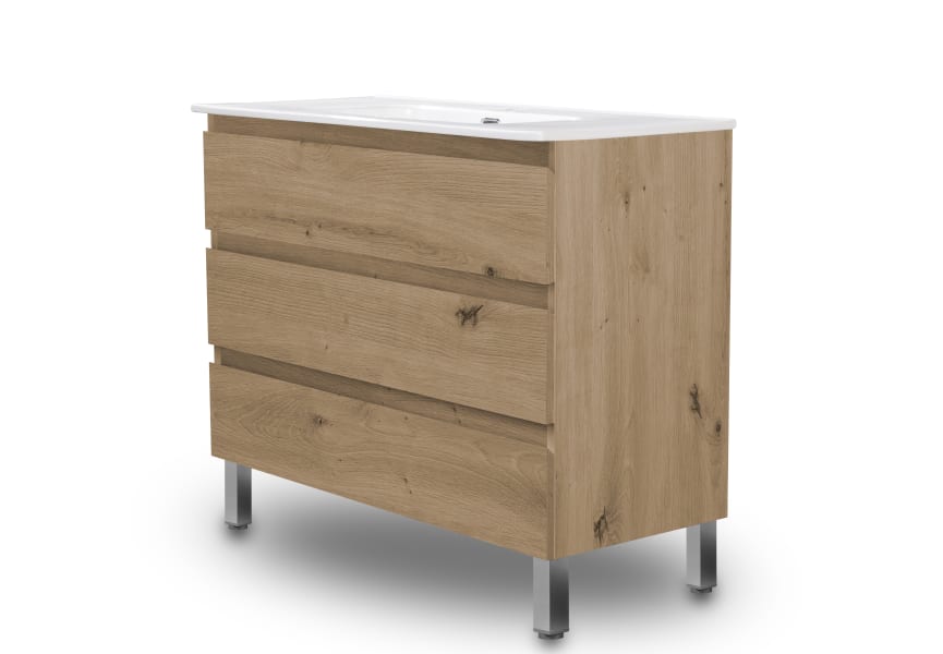 Mueble de baño color madera Vilma Bruntec principal 1