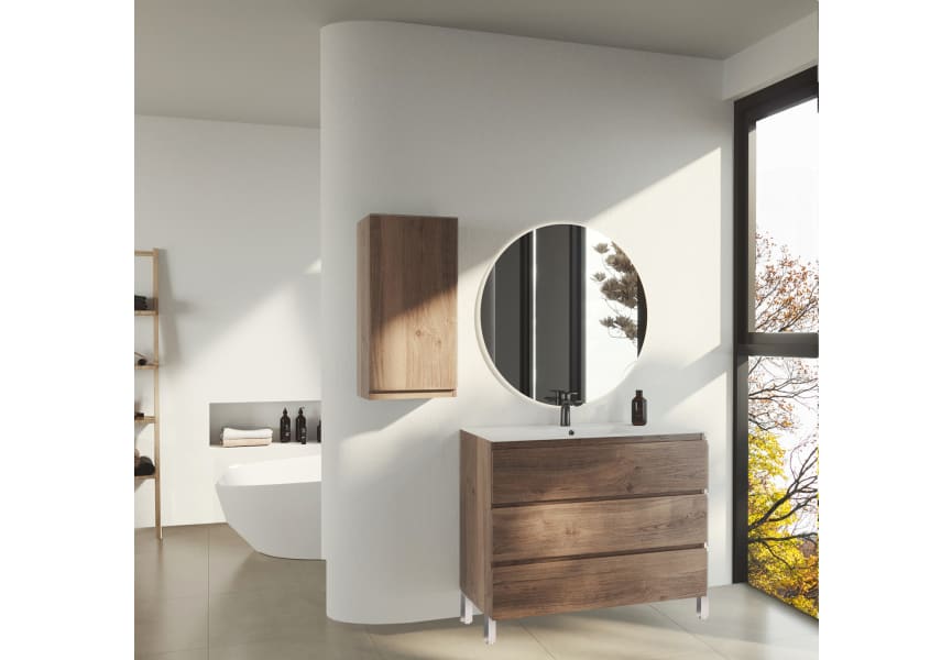 Mueble de baño color madera Vilma Bruntec principal 1