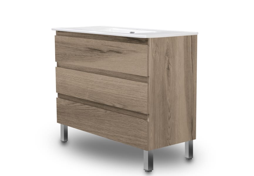 Mueble de baño color madera Vilma Bruntec principal 3
