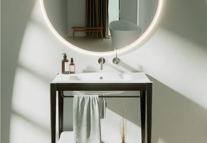 Lavabo encastrado Milo Bruntec ambiente 1