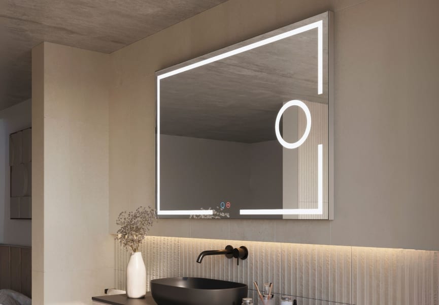 Espejo de baño con luz LED Malta Ledimex principal 0