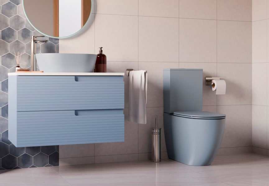 Inodoro compacto Gales Fossil Natura ambiente 4