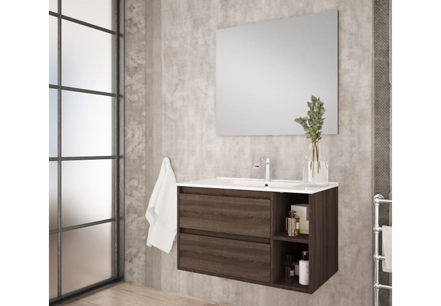 Conjunto mueble de baño Domer Bruntec principal 2