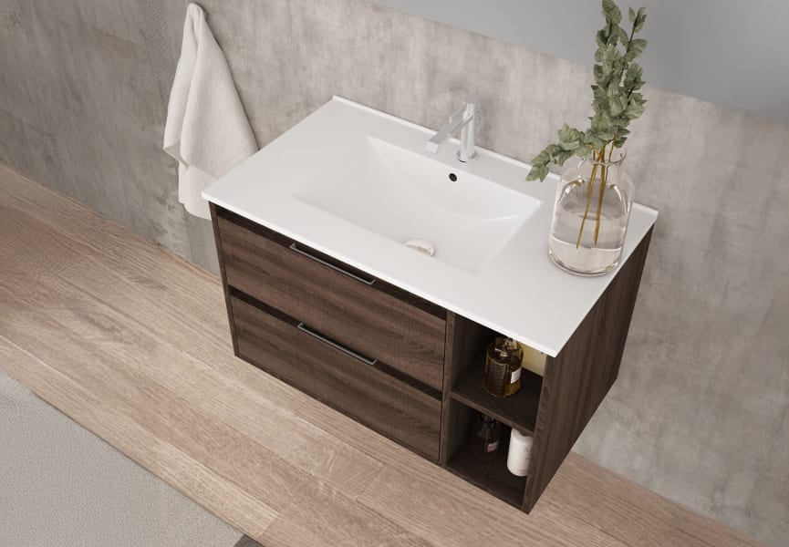 Conjunto mueble de baño Domer Bruntec detalle 4