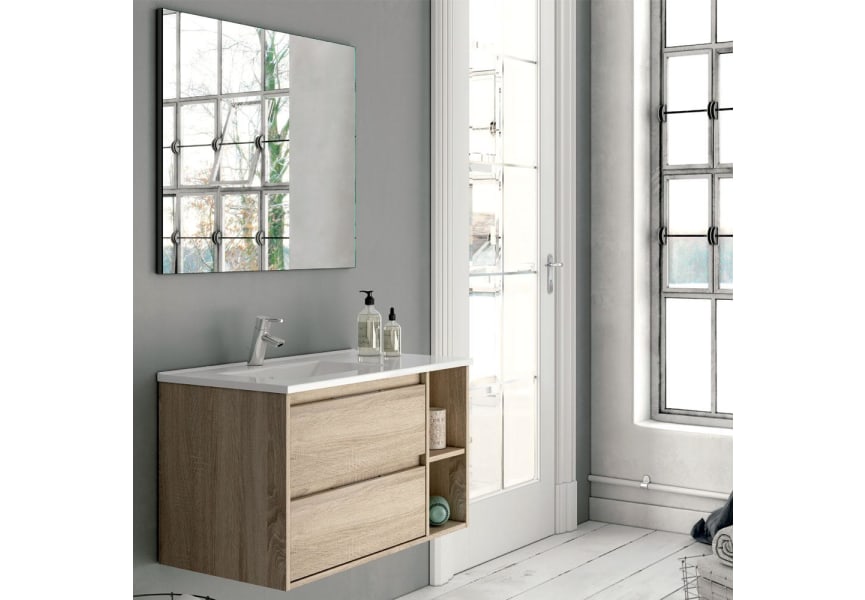 Conjunto mueble de baño moderno Bruntec Boston