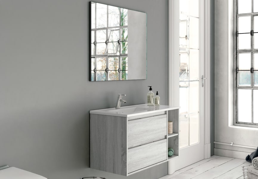 Conjunto mueble de baño Domer Bruntec principal 3