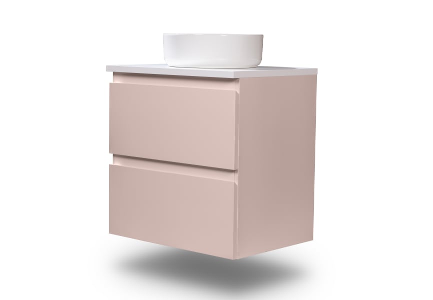 Mueble de baño pequeño Nivo Bruntec 2 cajones suspendido principal 0